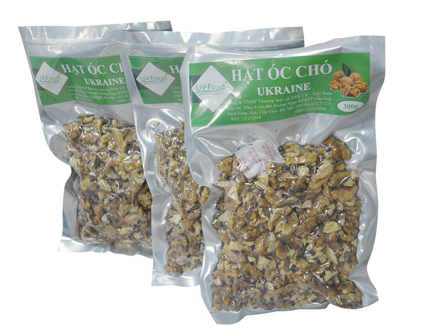 Quả óc chó tách vỏ Ukrane 300g
