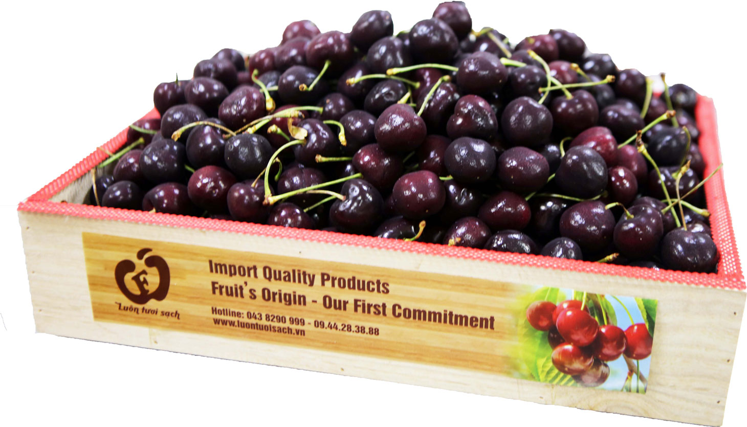 Hộp Cherry Mỹ 4 kg