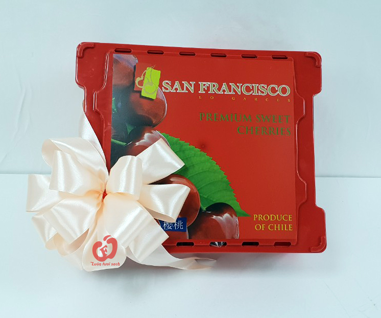 Hộp cherry San Francisco Chile 2.5kg