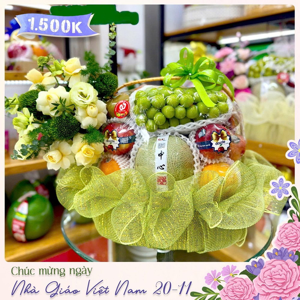 TC32 - Lẵng hoa quả cao cấp