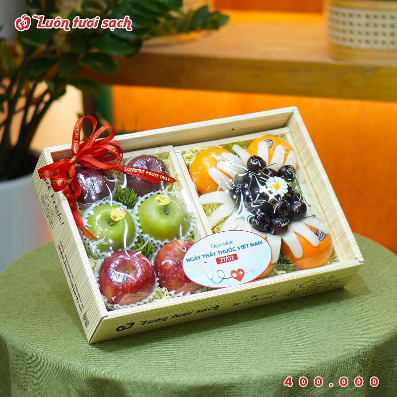 TC10 - Hộp quà hoa quả nhập khẩu