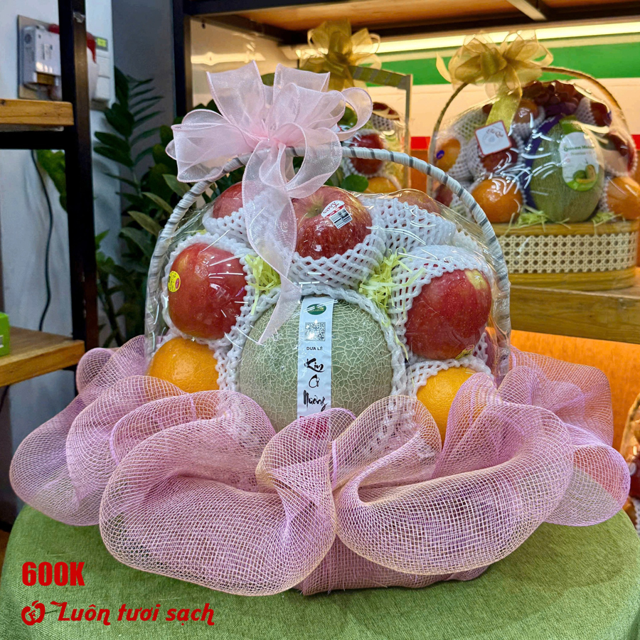 TC35 - Giỏ quà hoa quả nhập khẩu