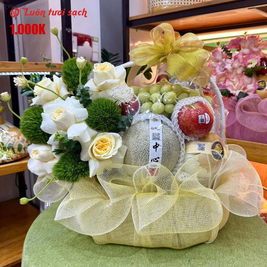 TC33 - Giỏ quà hoa quả nhập khẩu