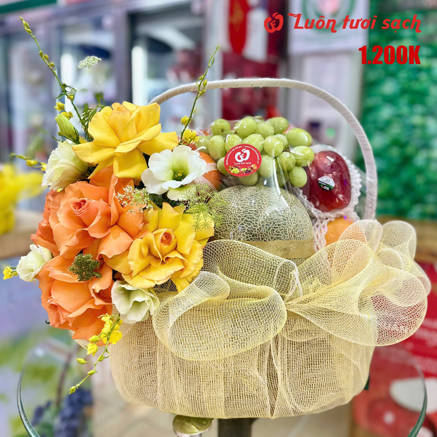 TC18 - Lẵng hoa quả cao cấp