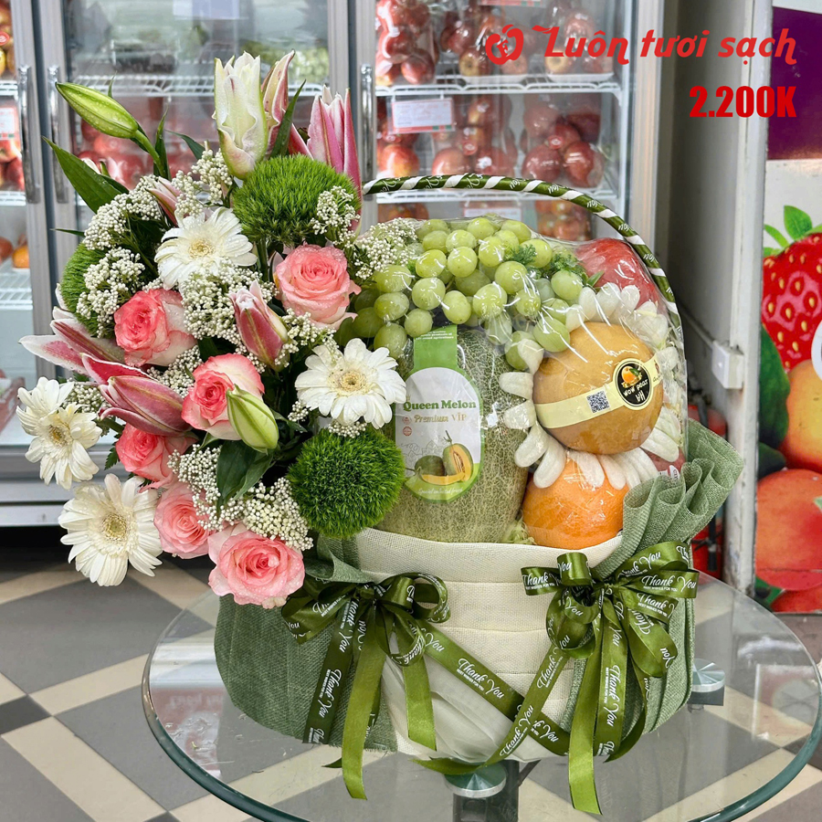 TC20 - Lẵng hoa quả cao cấp