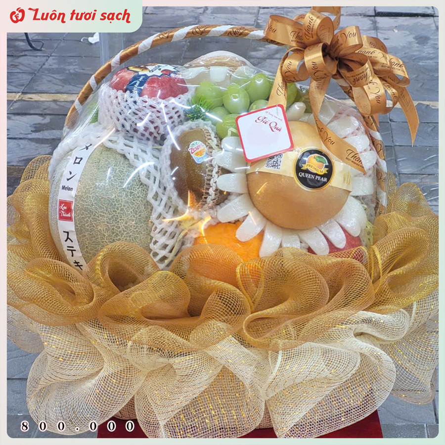 TC36 - Giỏ quà hoa quả nhập khẩu