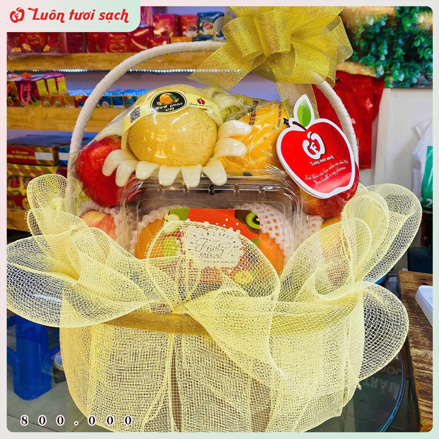 TC36 - Giỏ quà hoa quả nhập khẩu
