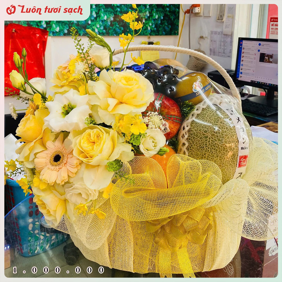 TC38 - Giỏ quà hoa quả nhập khẩu