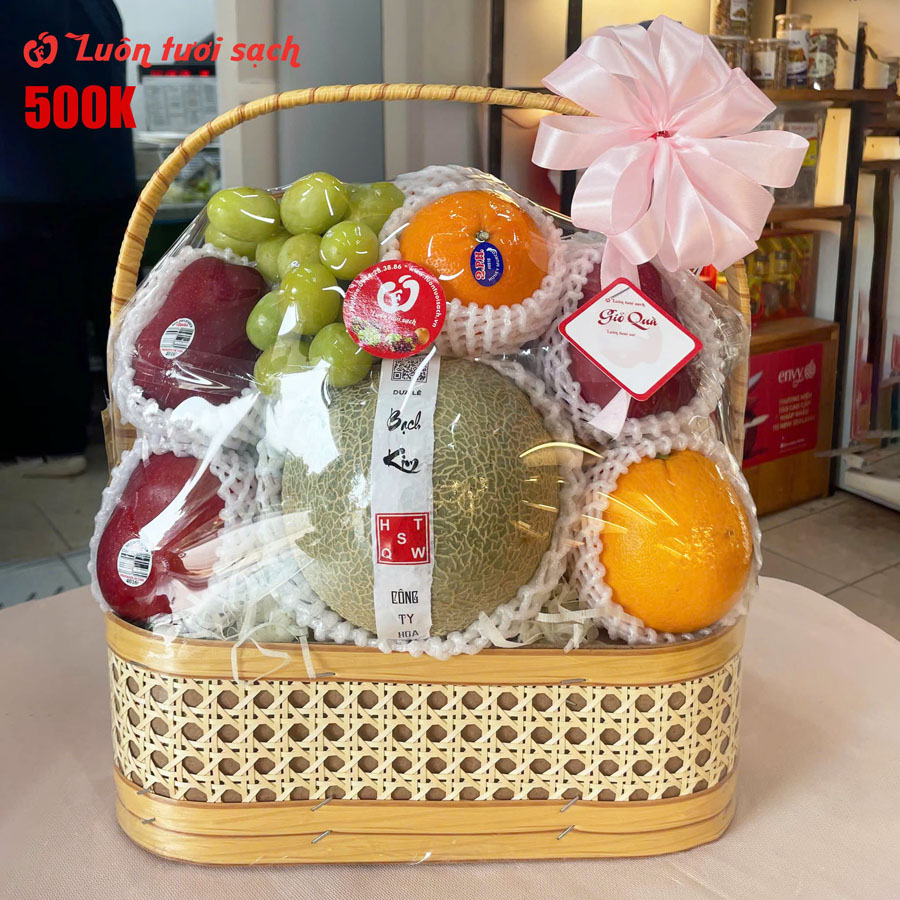 TC27 - Giỏ quà hoa quả nhập khẩu